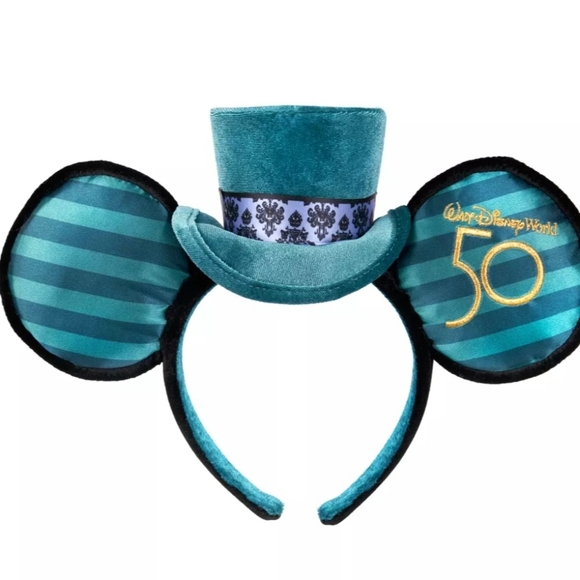 Disney Mickey Mouse: The Main Attraction Ear Headband The Haunted Mansion - Picture 2 of 4